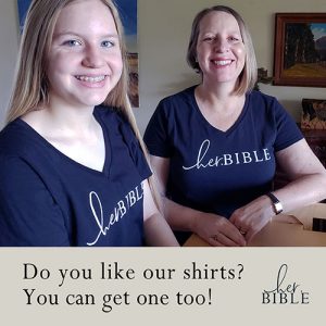 Support with a t-shirt